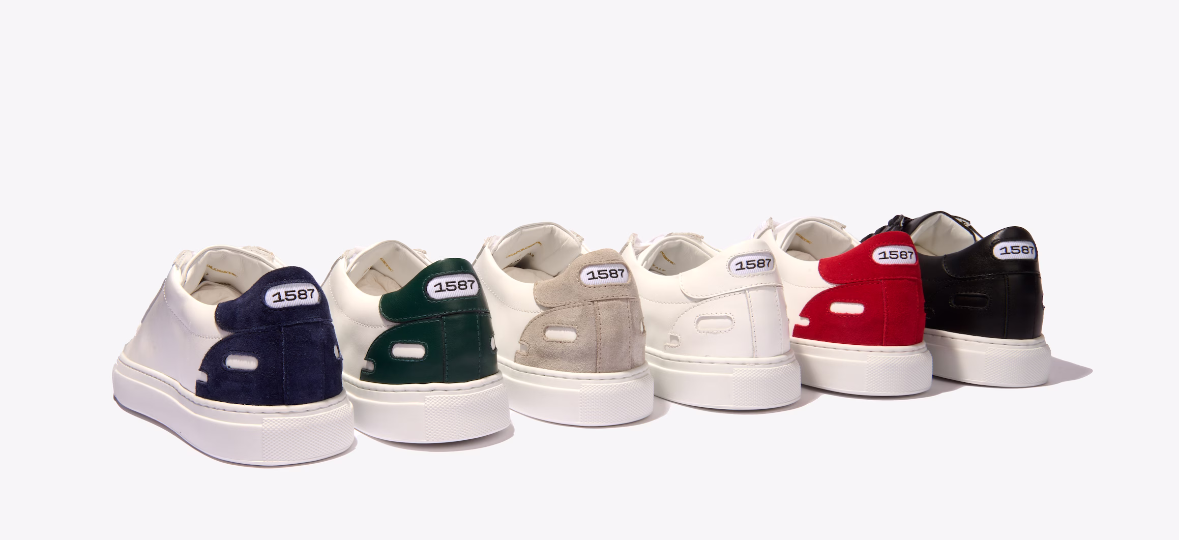 Adam King and Sam Hyun presenting 1587 Sneakers on Shark Tank