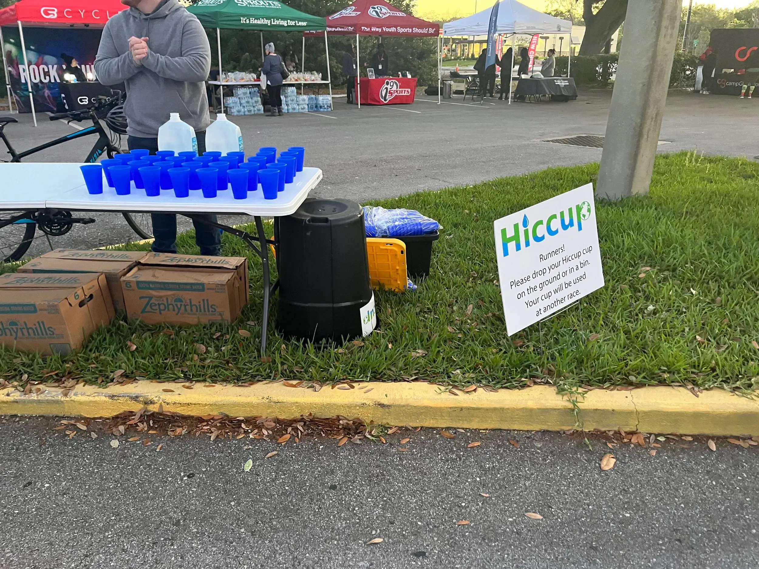 A look at the reusable silicone cups produced by Hiccup