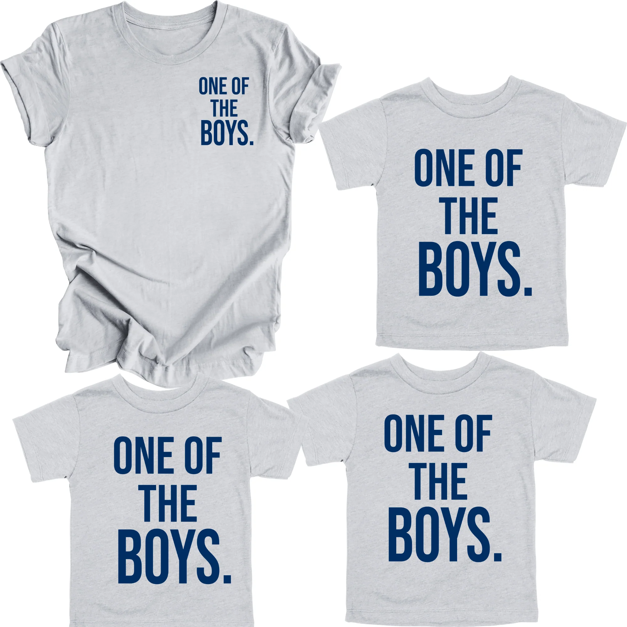 Ashley and Kenny Green with their children modeling the apparel